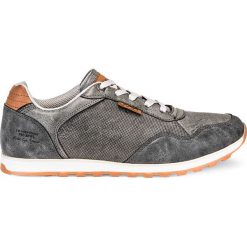 Buty skate męskie: BUTY MĘSKIE SPORTOWE SNEAKERSY T073 - SZARE