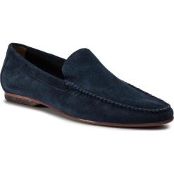 Mokasyny KAZAR - Moffett 40312-02-19 Navy. Niebieskie mokasyny męskie Kazar, na co dzień, na lato, bez wzorów, ze skóry, bez zapięcia. Za 469,00 zł.
