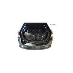 FORD MONDEO HATCHBACK, 2014 - TORBY DO BAGAŻNIKA 5 SZT KJUST - 7015005. Czarne torby podróżne marki KJUST, bez wzorów, z kauczuku, klasyczne. Za 1299,00 zł.