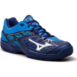 Buty MIZUNO - Break Shot Ex Cc 61GC172527 Granatowy. Niebieskie bez kategorii marki Mizuno, ze skóry ekologicznej, tenisowe. W wyprzedaży za 229,00 zł.