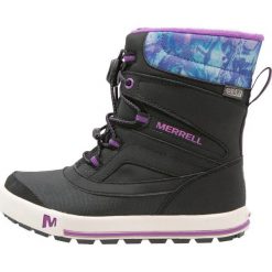 Merrell SNOWBANK 2.0 WTPF Śniegowce black/berry. Czarne buty zimowe damskie Merrell, z materiału. W wyprzedaży za 185,40 zł.