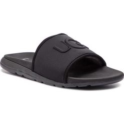 Klapki UGG - M Xavier Graphic 1102709 M/Black. Czarne klapki męskie marki Ugg, z materiału. Za 389,00 zł.