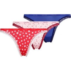 Stringi: Calvin Klein Underwear BUTTOMS UP 3 PACK Stringi pink