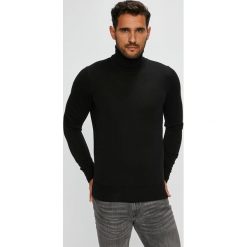 Tommy Hilfiger Tailored - Sweter. Czarne golfy męskie Tommy Hilfiger Tailored, l, z dzianiny. Za 399,90 zł.