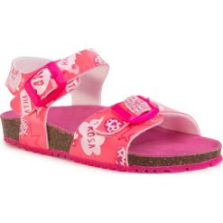 Sandały AGATHA RUIZ DE LA PRADA - 202987 S A-Fucsia. Różowe sandały dziewczęce Agatha Ruiz de la Prada, ze skóry ekologicznej, bez zapięcia. W wyprzedaży za 139,00 zł.