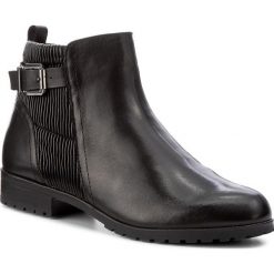 Botki CAPRICE - 9-25350-29 Black Nap.Comb 026. Czarne botki damskie skórzane marki Caprice. W wyprzedaży za 239,00 zł.