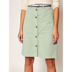 Spódnica mini TOMMY HILFIGER Cool Poplin WW0WW28585. Brązowe spódniczki damskie TOMMY HILFIGER, bez wzorów, mini. Za 449,00 zł.
