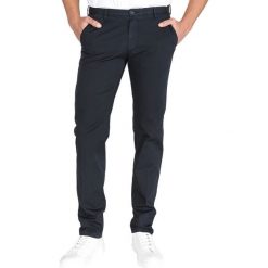 BOSS Rice3-D Spodnie Niebieski. Niebieskie spodnie męskie Boss, xxl, bez wzorów, z elastanu. Za 576,95 zł.