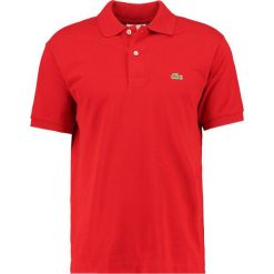 Lacoste CROCODIL Koszulka polo rouge. Czerwone koszulki męskie Lacoste, xl, bez wzorów, z bawełny, polo, bez rękawów. Za 409,00 zł.