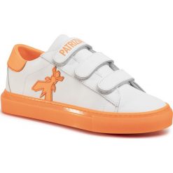 Sneakersy PATRIZIA PEPE - 2V9629/A3KW-FA69 White/Fluo Orange. Białe półbuty damskie Patrizia Pepe, ze skóry. W wyprzedaży za 629,00 zł.