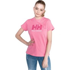 Helly Hansen Koszulka Różowy. Różowe koszulki damskie Helly Hansen, xs, z nadrukiem, z bawełny, bez kołnierzyka, z krótkim rękawem. Za 137,95 zł.