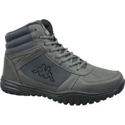 Kappa Brasker Mid 242373-1611. Szare buty trekkingowe męskie Kappa, na zimę, ze skóry, bez zapięcia. W wyprzedaży za 139,99 zł.