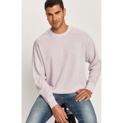 Levi's - Bluza. Fioletowe bluzy męskie Levi's®, s, bez wzorów, z bawełny, z okrągłym kołnierzem, bez rękawów, bez kaptura. W wyprzedaży za 279,90 zł.
