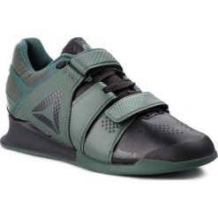 Buty Reebok - Legacylifter CN4734 Coal/Chalk/Green. Zielone buty fitness męskie marki Reebok, z materiału. W wyprzedaży za 519,00 zł.