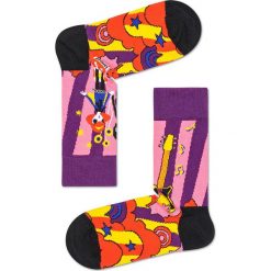 Happy Socks - Skarpetki x Linda & Johnny Ramone. Skarpetki męskie Happy Socks, bez wzorów, z elastanu. Za 59,90 zł.
