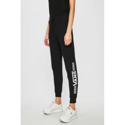 Vans - Spodnie. Czarne spodnie damskie Vans, s, z bawełny. W wyprzedaży za 159,90 zł.
