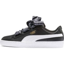 Puma Basket Heart Reinvent Tenisówki Czarny. Czarne trampki i tenisówki damskie Puma, bez wzorów, z materiału, bez zapięcia. Za 395,95 zł.