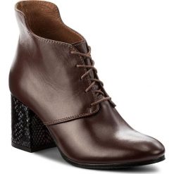 Botki BALDACCINI - 9690FN-Ł Buffalo 332/Ali Bordo. Czarne buty zimowe damskie marki Baldaccini, z materiału, na obcasie. W wyprzedaży za 259,00 zł.