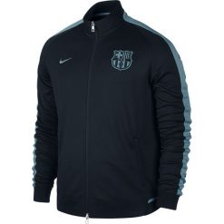 Bejsbolówki męskie: Nike Bluza męska FCB N98 Authentic czarna r. S (715016 010)