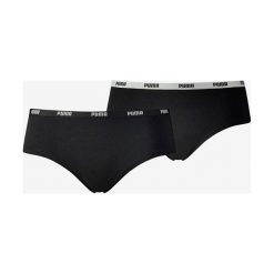 Puma Iconic 2-pack Spodenki Czarny. Czarne figi damskie Puma, l, bez wzorów, z elastanu. Za 80,95 zł.