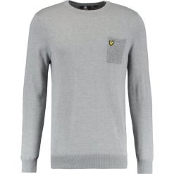 Swetry klasyczne męskie: Lyle & Scott FLECK POCKET JUMPER Sweter mid grey marl
