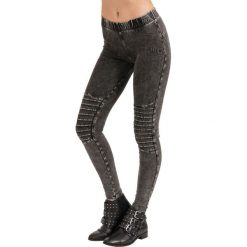 Legginsy: Legginsy w kolorze szarym