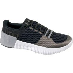Under Armour Under Armour Ultimate Speed 3000329-001 45,5 Czarne. Czarne buty sportowe męskie Under Armour, z syntetyku, bez zapięcia. W wyprzedaży za 299,99 zł.