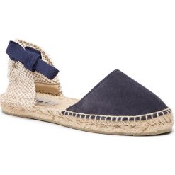 Espadryle MANEBI - Flat Valenciana K 1.5 P0 Patriot Blue Suede. Niebieskie espadryle damskie Manebi, bez wzorów, ze skóry, bez obcasa. W wyprzedaży za 279,00 zł.