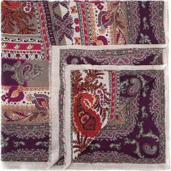 Szal damski 81-7D-X05-X02. Szare szaliki damskie Wittchen, z aplikacjami, eleganckie. Za 149,90 zł.