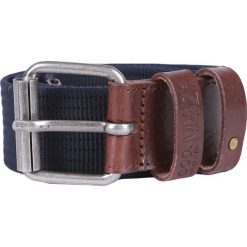 Pasek AERONAUTICA MILITARE. Niebieskie paski męskie Aeronautica Militare, w paski, eleganckie. W wyprzedaży za 284,00 zł.