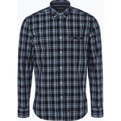 Marc O'Polo - Koszula męska, niebieski. Niebieskie koszule męskie na spinki marki Marc O'Polo, m, z bawełny, z dekoltem karo. Za 299,95 zł.