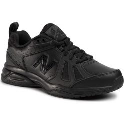 Buty NEW BALANCE - WX624AB5 Czarny. Czarne buty sportowe damskie New Balance, bez wzorów, ze skóry, sportowe, na fitness i siłownię. W wyprzedaży za 209,00 zł.