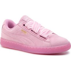 Sneakersy PUMA - Suede Heart Reset Wn's 363229 02 Prism Pink/Prism Pink. Różowe półbuty damskie Puma, ze skóry. W wyprzedaży za 159,99 zł.