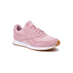 REEBOK DV4198 ROYAL CL JOGGER. Różowe buty sportowe damskie Reebok, bez wzorów, z zamszu, sportowe. Za 199,99 zł.