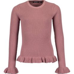 Blue Seven - Sweter dziecięcy 140-176 cm. Niebieskie swetry dziewczęce z bawełny, z okrągłym kołnierzem, krótkie. W wyprzedaży za 69,90 zł.