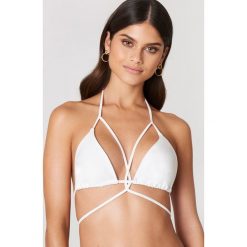 Stroje dwuczęściowe damskie: FAYT Góra od bikini Isaiah – White