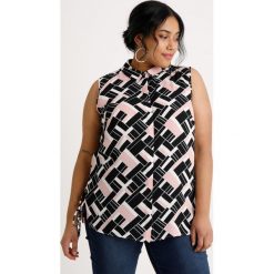 Bluzki asymetryczne: Dorothy Perkins Curve GEO SLEEVELESS Bluzka multicoloured