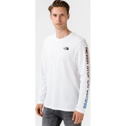 The North Face Graphic Flow Koszulka Biały. Białe podkoszulki męskie The North Face, m, z nadrukiem, z bawełny, z długim rękawem. Za 204,95 zł.