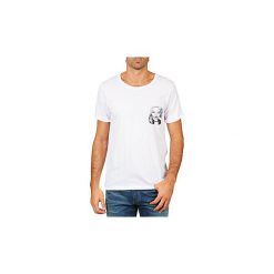T-shirty z krótkim rękawem Eleven Paris KMPOCK MEN. Białe t-shirty męskie marki Eleven Paris, s, bez wzorów, bez kołnierzyka, krótkie. Za 135,20 zł.