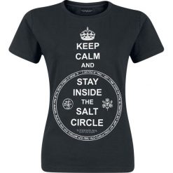 Bluzki damskie: Supernatural Keep Calm Koszulka damska czarny
