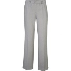 Spodnie culotte Punto di Roma bonprix jasnoszary melanż. Szare spodnie damskie bonprix. Za 79,99 zł.