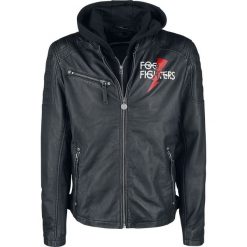 Kurtki męskie bomber: Foo Fighters EMP Signature Collection Kurtka skórzana czarny