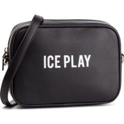 Torebka ICE PLAY - 19E W2M1 7200 6928 9000 Black. Czarne listonoszki damskie Ice Play, bez wzorów, ze skóry ekologicznej, na ramię, bez dodatków. W wyprzedaży za 339,00 zł.