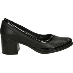 Czółenka - 21701R0146 BL. Czarne czółenka marki Venezia, ze skóry. Za 279,00 zł.
