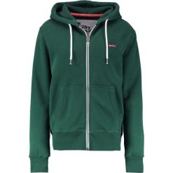 Bluzy męskie: Superdry ORANGE LABEL ZIPHOOD Bluza rozpinana track green