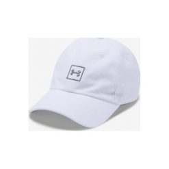 Under Armour Czapka z daszkiem Biały. Białe czapki męskie Under Armour, bez wzorów, z bawełny. Za 94,95 zł.