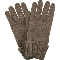 Jasne Brązowe Wełniane Męskie Rękawiczki ze Ściągaczem -EM Men's Accessories- Ciepłe RKWEMACS21023. Pomarańczowe rękawiczki męskie z wełny. Za 49,99 zł.