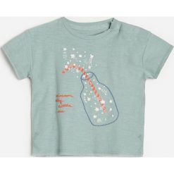 T-shirt z bawełny organicznej -. T-shirty męskie Reserved, bez wzorów, z bawełny, bez kołnierzyka. Za 25,99 zł.