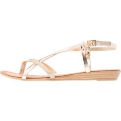 Klapki damskie: Scapa IBIZA Japonki gold