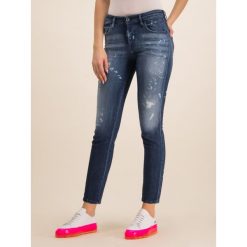 Jeansy Skinny Fit Diesel Babhila 00S7L 0091Y. Niebieskie jeansy damskie Diesel, s. W wyprzedaży za 539,00 zł.